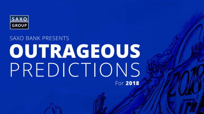 Saxo's Outrageous Predictions for 2018 #SAXOSTRATS
