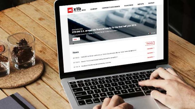 XTB 2018 1st half results show 10,000 new customers
