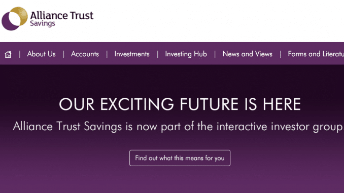 Alliance Trust Savings Interactive Investor