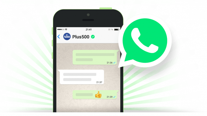 Plus 500 WhatsApp