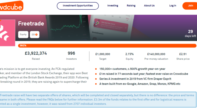 Freetrade on Crowdcube Freetrade on Crowdcube