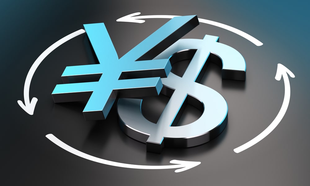 Large YEN to USD currency transfers