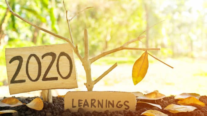 Lessons from 2020 Lessons from 2020
