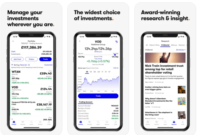 Interactive Investor App