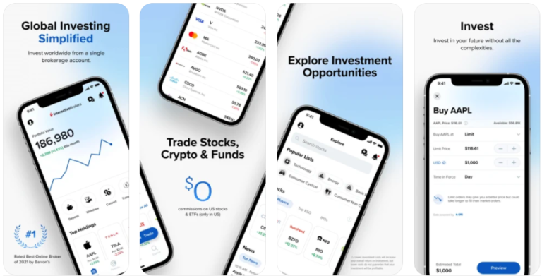 Interactive Brokers investing app