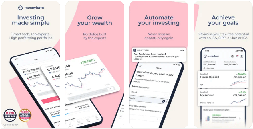 Moneyfarm Investment App
