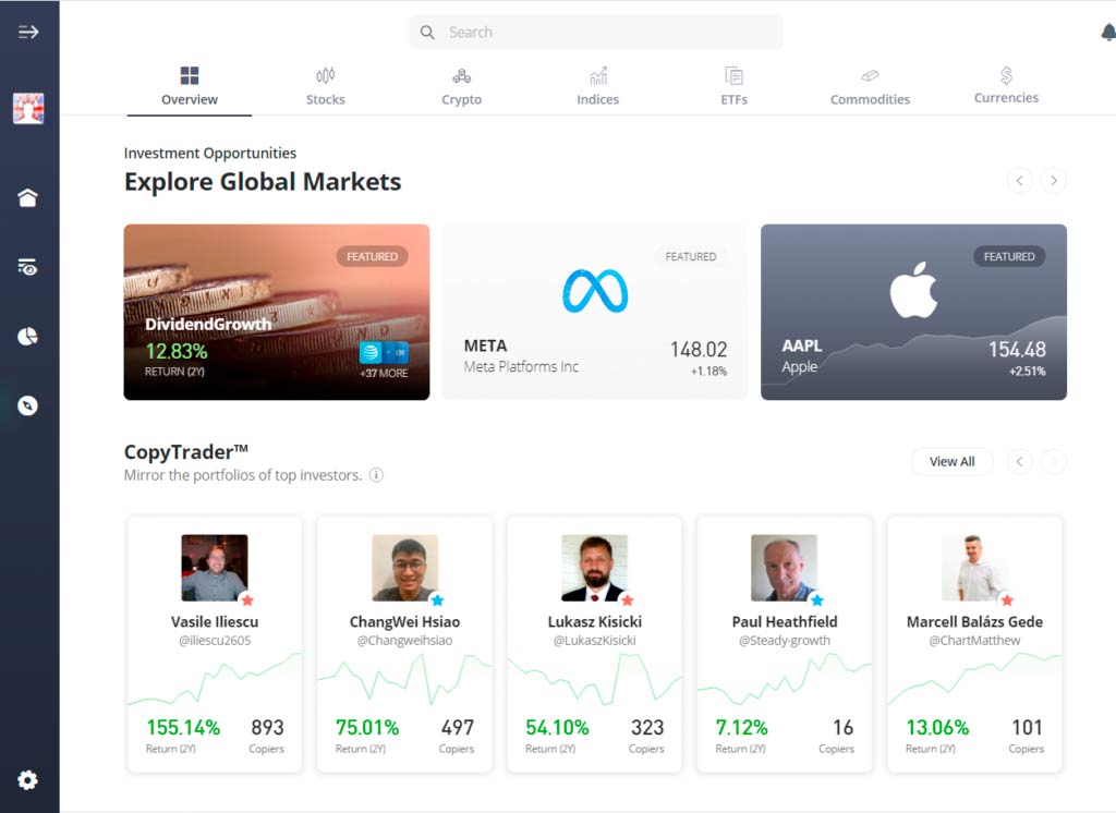 eToro CFD Trading