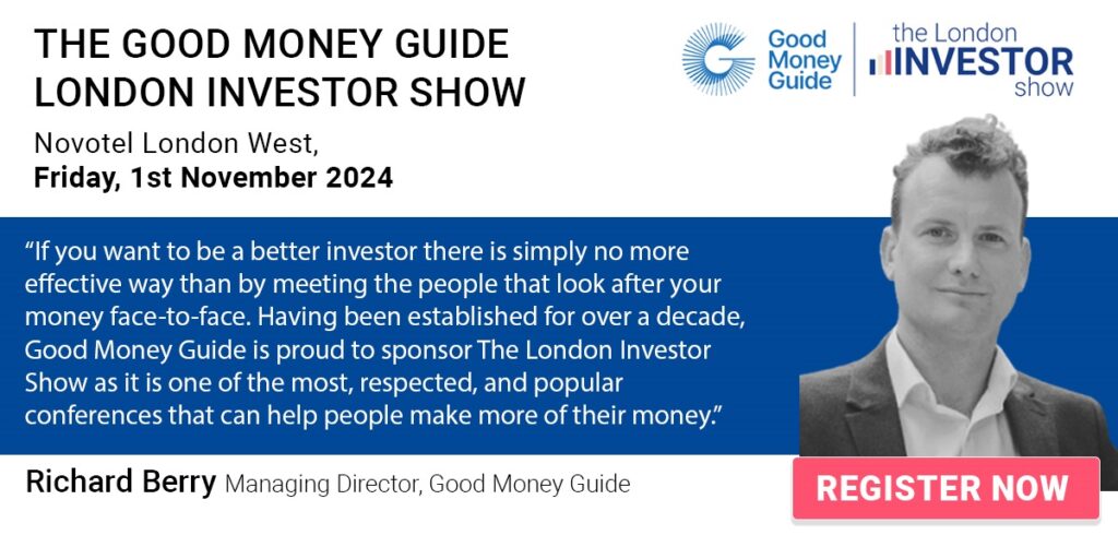 Good Money Guide London Investor Show 2024