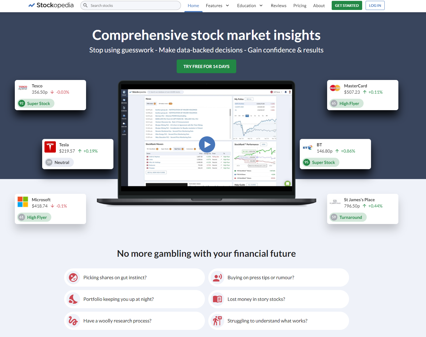 Stockopedia Customer Reviews, News & Expert Views