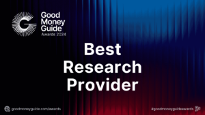 Best Research Provider- Good Money Guide Awards Winners 2024