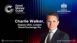 Charlie Walker LSE Deputy CEO Good Money Guide Awards