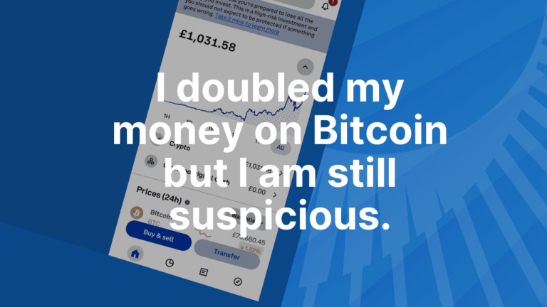 I doubled my money on Bitcoin but I am still suspicious.