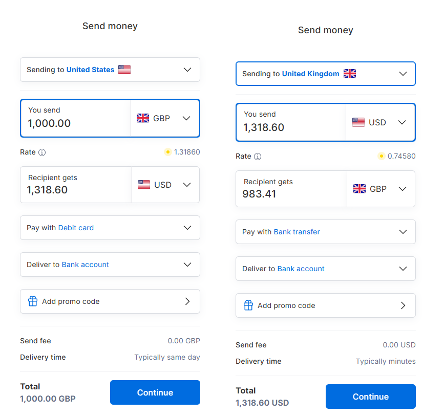 Xe Exchange Rate Test