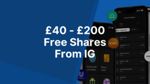 £40 - £200 Free Shares From IG
