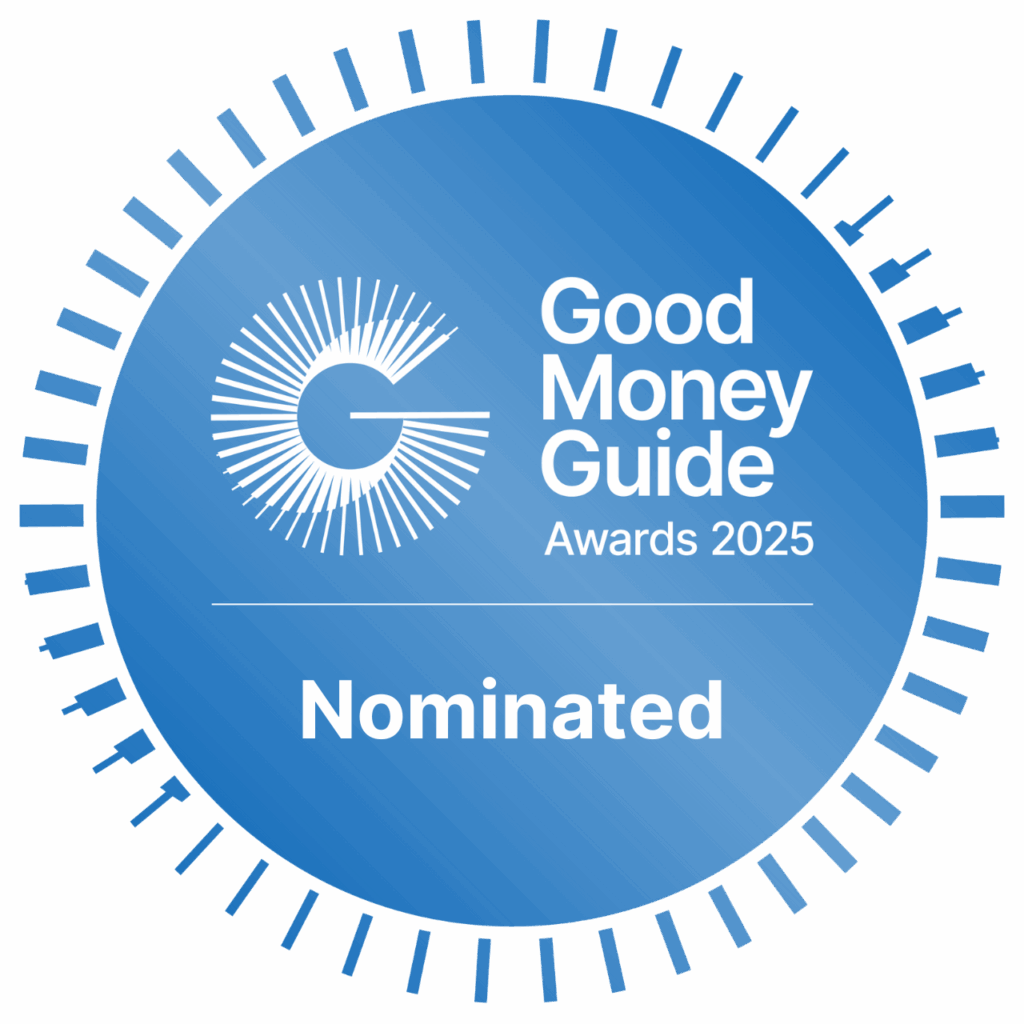 Good Money Guide Awards Nominated