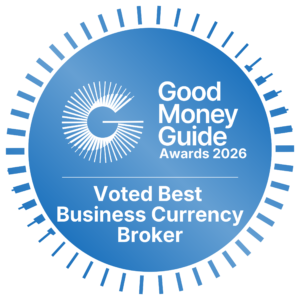 Currencies Direct Voted Best Business Currency Broker - Good Money Guide Awards 2026