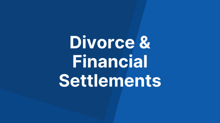 Best Wealth Managers For Divorce & Financial Settlements